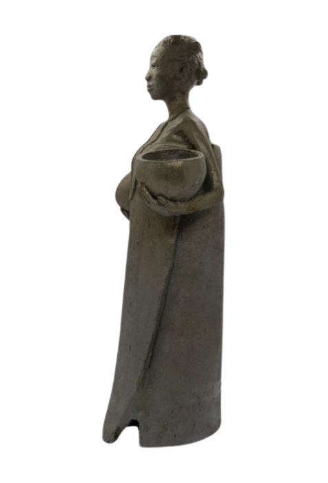 Unik Skulptur af Reuben Ugbine (1987)